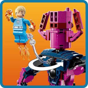 LEGO Marvel Figurka Fantastycznej Czwórki kontra Galactus (76316) 7