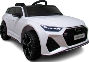 Auto na akumulator dla dzieci Audi RS6 Białe 5