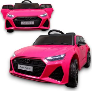 Auto na akumulator dla dzieci Audi RS6 Różowe 1