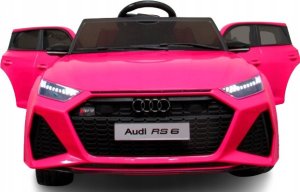 Auto na akumulator dla dzieci Audi RS6 Różowe 5