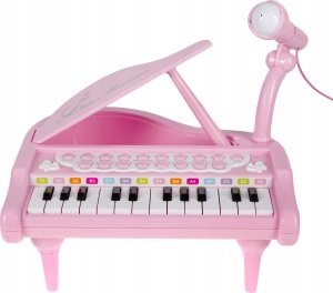 Multimedialne Pianino Fortepian Dla Dzieci 24 Klawisze Mikrofon Karaoke 2