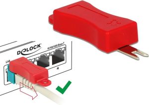 Delock Zestaw startowy Secure Clip RJ45 20 częściowy (86406) 2