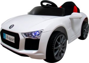 Auto na akumulator dlla dzieci Cabrio G1 Białe 4
