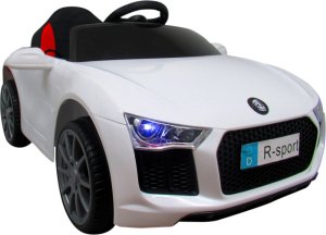 Auto na akumulator dlla dzieci Cabrio G1 Białe 6