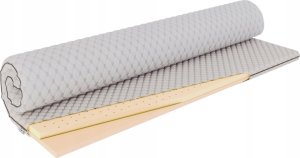 Materac nawierzchniowy Topper 5cm Materac z Lateksem i Pianką HR Nakładka 80x180 1