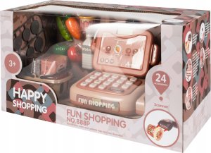 Duża Kasa Fiskalna Sklepowa Dla Dzieci Kalkulator Banknoty Mikrofon Czytnik 6