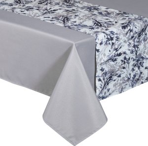 Obrus dekoracyjny z szarfą ANITA 140X260 + 33X260 c. beżowy 1