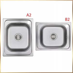 Szafka Kuchenna Biała + Zlewozmywak 50 x 40 + Bateria Beż Elastyczna Syfon 11