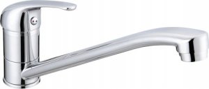 Szafka kuchenna biała 60 slim zlew bateria syfon 6