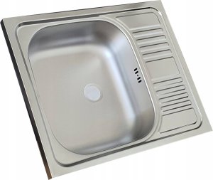 Szafka pod zlewozmywak zlew deante 60 x 50 + bateria + syfon beż 4