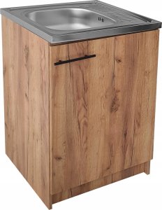 Szafka pod zlewozmywak zlew deante dąb złoty 60 x 50 slim 1