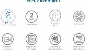 Szafka pod zlewozmywak zlew dąb złoty duża komora 60 slim bateria syfon 11