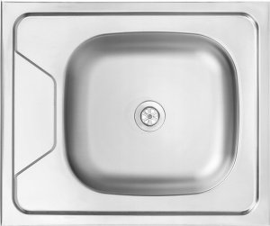 Szafka pod zlewozmywak zlew dąb złoty duża komora 60 slim bateria syfon 4