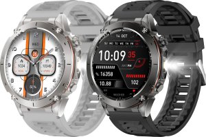 SMARTWATCH GPS ZEGAREK NAWIGACJA 730MAH ROZMOWY LATARKA AMOLED WODOODPORNY 3