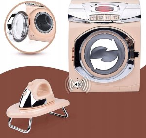 Żelazko, Deska Do Prasowania + Pralka Na Baterie 5