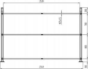 ZESTAW 13 PIŁEK TRENINGOWYCH YB02 + STOJAK STR43 HMS 4