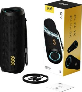 Bezprzewodowy głośnik QCY SP7 (czarny) 4