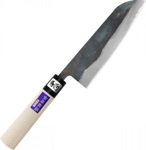 Kanetsune Aogami#2 Kurouchi Nóż Santoku 16,5 cm 1