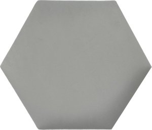 Panel tapicerowany heksagon 50cm Magic velvet 2239 (Jasny szary) 50x43,3 1