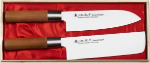 ST Masamune Zestaw nóż Santoku + Nakiri 1