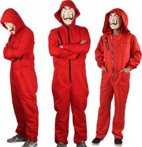 PRZEBRANIE LA CASA DE PAPEL DOM Z PAPIERU 4XL 1