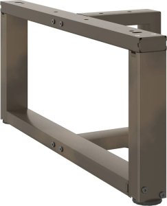 vidaXL Nogi do stolika kawowego, 2 szt., 60x25x(30-31) cm, stal 4