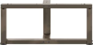 vidaXL Nogi do stolika kawowego, 2 szt., 60x25x(30-31) cm, stal 6