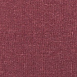 vidaXL Sofa Fotel Wino Czerwone 60 cm Tkanina 8