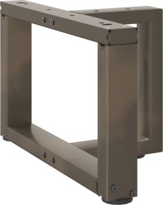 vidaXL Nogi do stolika kawowego, 2 szt., 40x25x(30-31) cm, stal 4