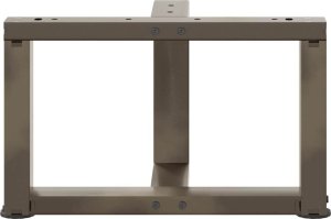 vidaXL Nogi do stolika kawowego, 2 szt., 40x25x(30-31) cm, stal 6