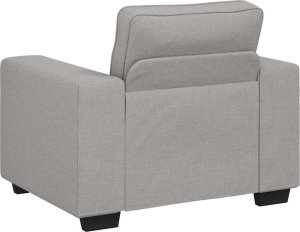 vidaXL Sofa Fotel Cloud Grey 60 cm Tkanina 6