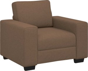 vidaXL Sofa Fotel Brązowy 60 cm Tkanina 2