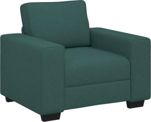 vidaXL Sofa Fotel Ciemnozielony 60 cm Tkanina 2