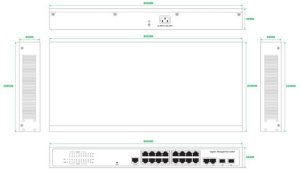 Managed Layer 2+ Switch, 16 2