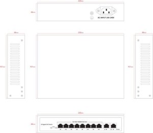 Unmanaged Intelligent 8 PoE 2