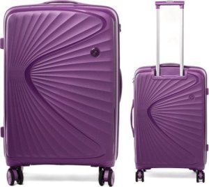 Zestaw walizek 3w1 POLIPROPYLEN PP6 ŚLIWKA 2