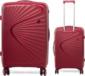 Zestaw walizek 3w1 POLIPROPYLEN PP6 BORDOWY 2