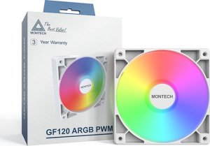 Montech GF120 PWM ARGB Lüfter - 120mm, weiß 3