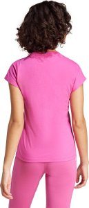 Koszulka damska adidas Essentials Linear Cotton różowa JC8240 XS 3