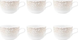 Zestaw 6 filiżanek do kawy 380 ml biały - porcelana Seltmann Weiden 1