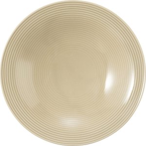 Zestaw 6 talerzy porcelanowych do zupy 22.5 cm beżowy - Seltmann Weiden 4