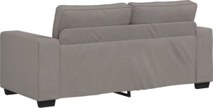 Sofa 2-osobowa, kolor taupe, 140 cm, tkaniną 6