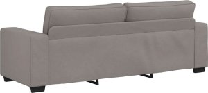 2-częściowy komplet wypoczynkowy z poduszkami, taupe, tkanina 7