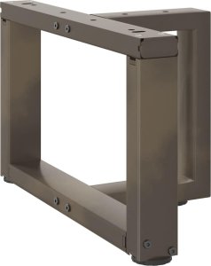 Nogi do stolika kawowego, 2 szt., 50x25x(30-31) cm, stal 4