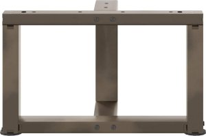 Nogi do stolika kawowego, 2 szt., 50x25x(30-31) cm, stal 6