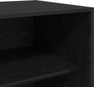 vidaXL Szafa Zestaw 2 Czarny dąb Drewno inżynieryjne 80 x 50 x 200 cm 8