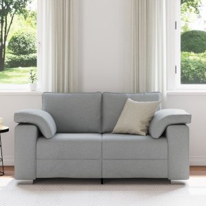 vidaXL Sofa Jasnoszara 3