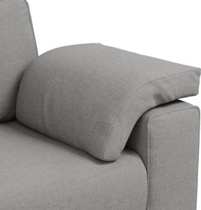 vidaXL Sofa Chmurowa szara 7