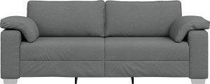 vidaXL Sofa Ciemnoszara Metalowa rama 219x77x82cm Wytrzymała 5
