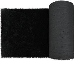 vidaXL Sztuczna Trawa Czarny Polipropylen   podkład SBR 1 x 15 m 5